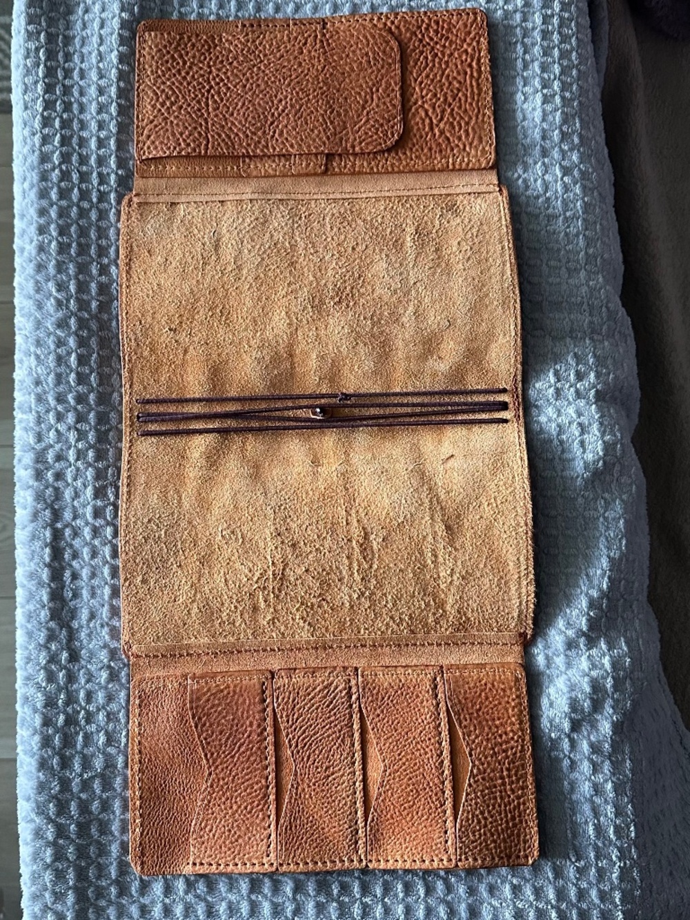 Leather travelers notebook cover 100% leather - Picture 10 of 10
